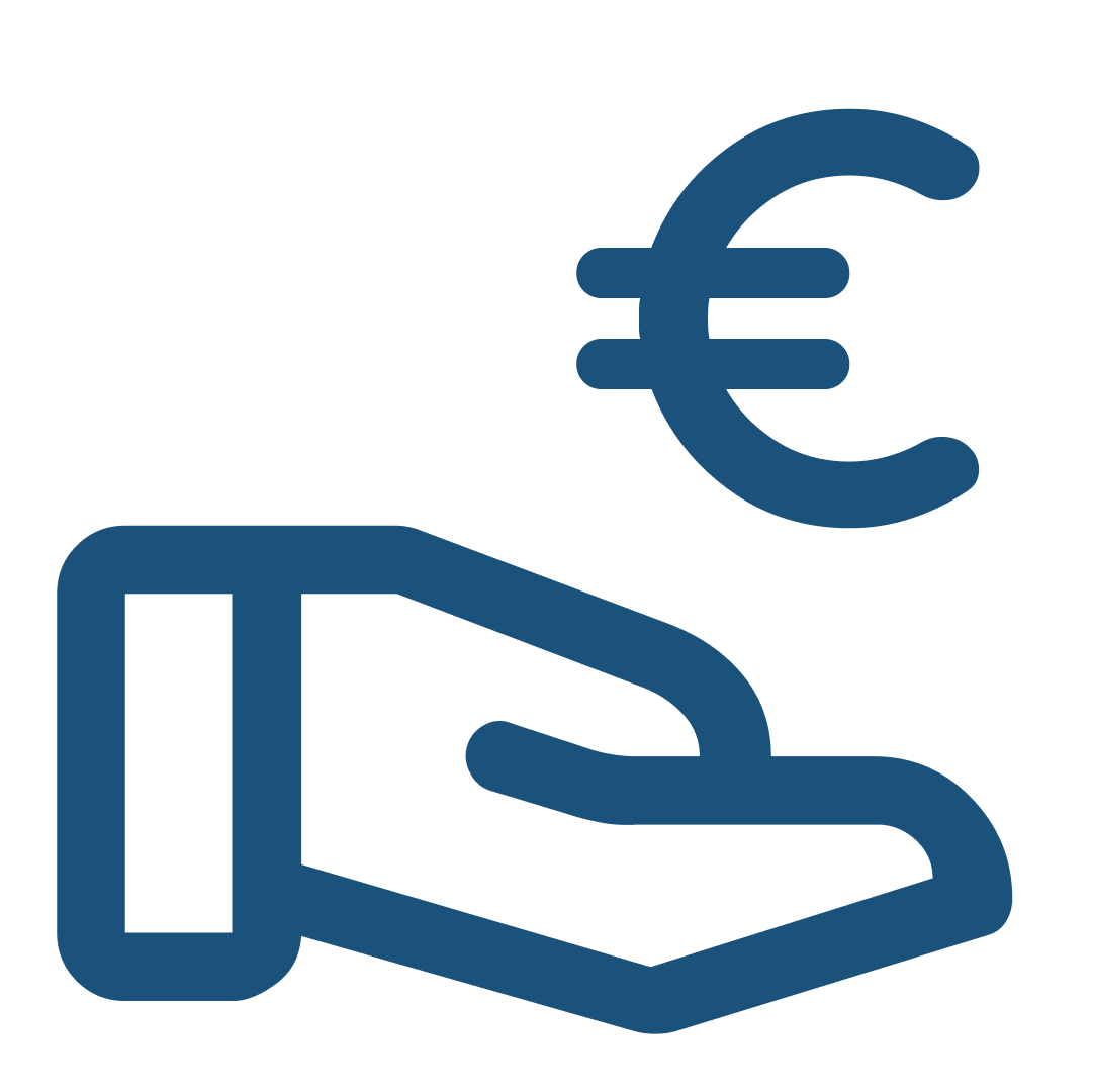 Hand mit Geld