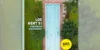 Cover der Kundenzeitschrift GGEWaktuell, Freibadbahnen von oben