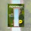 Cover der Kundenzeitschrift GGEWaktuell, Freibadbahnen von oben