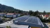 Das Dach der Turnhalle des Goethe-Gymnasiums produziert Grünstrom.