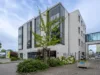 Verwaltungsgebäude der GGEW in Bensheim.