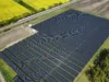 Die PV-Freiflächenanlage in Lampertheim "Im Bruch" (Quelle: Entega)